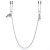 Зажимы для сосков на нитке бусин At My Mercy Chained Nipple Clamps