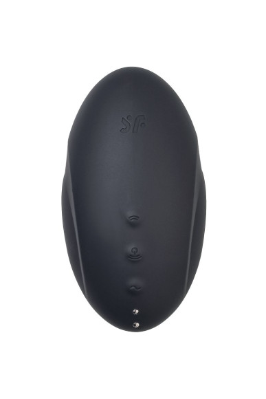 Черный вакуум-волновой стимулятор с вибрацией Vulva Lover 3 Черный вакуум-волновой стимулятор с вибрацией Vulva Lover 3