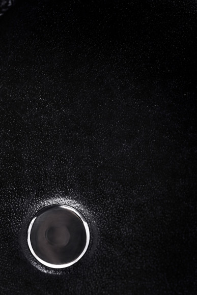 Черный кожаный пэддл - 37 см. Черный кожаный пэддл - 37 см.