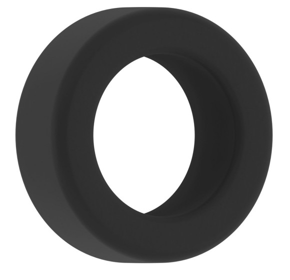 Чёрное эрекционное кольцо Cockring No.39 Чёрное эрекционное кольцо Cockring No.39