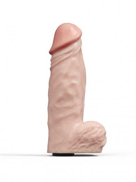 Фаллическая насадка Харнесс UNICOCK 10 с вибрацией - 25 см. Фаллическая насадка Харнесс UNICOCK 10 с вибрацией - 25 см.