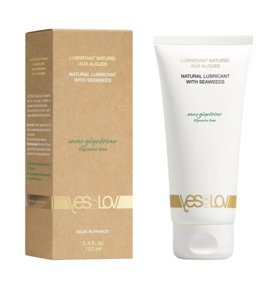 Органический лубрикант из морских водорослей YESforLOV - 100 мл. Органический лубрикант из морских водорослей YESforLOV - 100 мл.