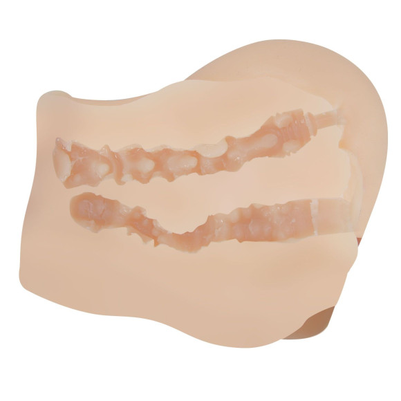 Телесный мастурбаторполуторс Mila с вибрацией Телесный мастурбаторполуторс Mila с вибрацией