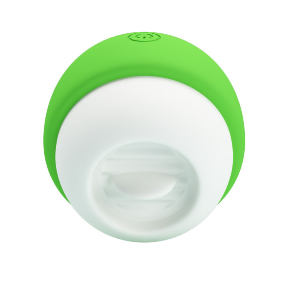 Зеленый клиторальный стимулятор в форме яблочка Apple Secret Зеленый клиторальный стимулятор в форме яблочка Apple Secret