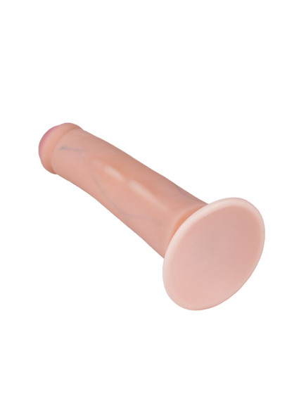 Фаллоимитатор REAL Standard с наплывами - 19,5 см. Фаллоимитатор REAL Standard с наплывами - 19,5 см.