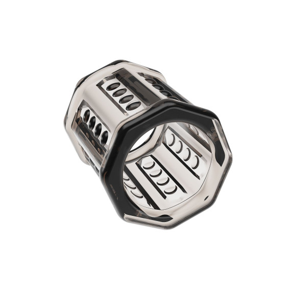 Дымчатая насадка на фаллос Ronael Дымчатая насадка на фаллос Ronael