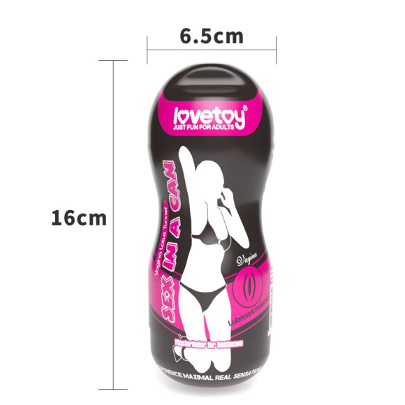 Телесный мастурбатор-вагина Sex In A Can Vagina Lotus Tunnel Телесный мастурбатор-вагина Sex In A Can Vagina Lotus Tunnel