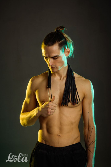 Черная плеть Temptation - 45 см.