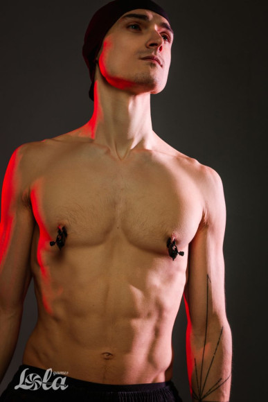 Черные зажимы на соски Craze Черные зажимы на соски Craze