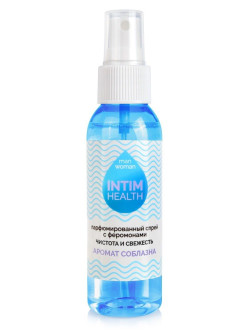 Парфюмированный спрей Intim Health для нижнего белья и тела с соблазнительным ароматом - 95 мл. Парфюмированный спрей Intim Health для нижнего белья и тела с соблазнительным ароматом - 95 мл.