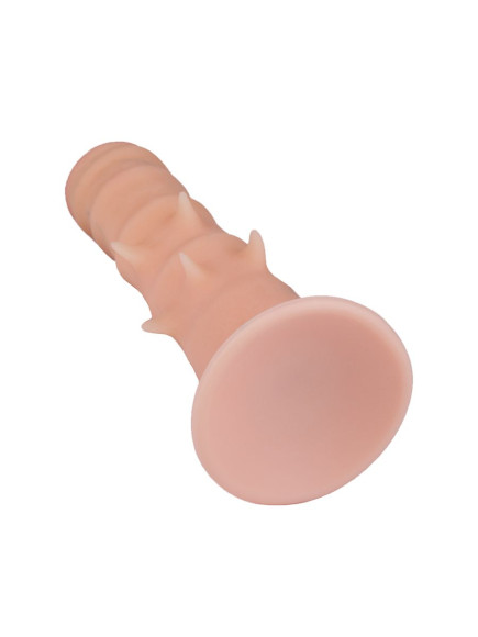 Фаллоимитатор REAL Standard с шипами - 21 см. Фаллоимитатор REAL Standard с шипами - 21 см.