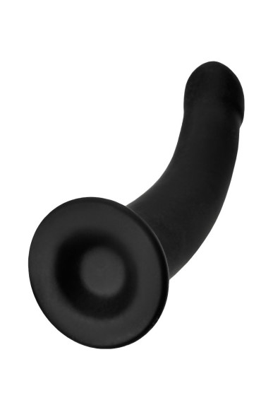 Черный анальный фаллоимитатор Serpens M - 17,5 см. Черный анальный фаллоимитатор Serpens M - 17,5 см.