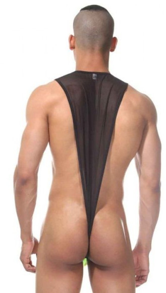 Мужское боди с контрастной вставкой Мужское боди с контрастной вставкой