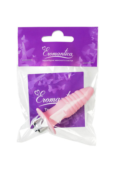 Розовая анальная вибровтулка Princess - 9 см. Розовая анальная вибровтулка Princess - 9 см.