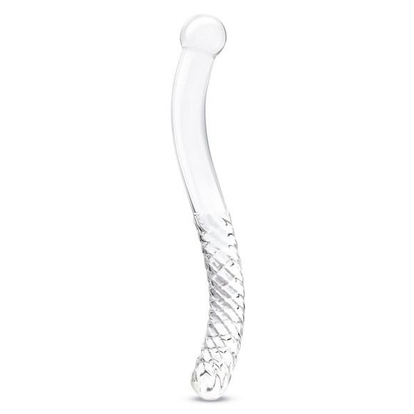 Стеклянный фаллоимитатор 11’’ Glass Pelvic Wand Double Ended - 28 см. Стеклянный фаллоимитатор 11’’ Glass Pelvic Wand Double Ended - 28 см.