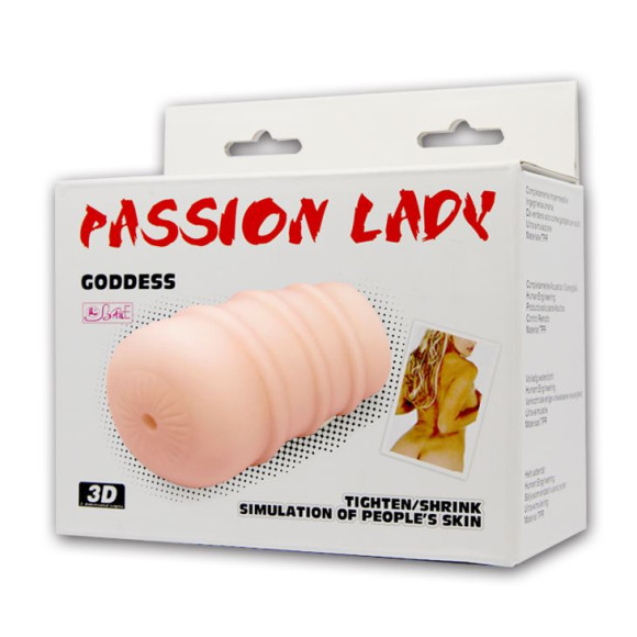 Мастурбатор-анус Goddess - 12,2 см.