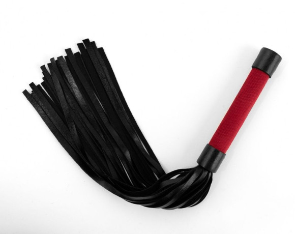 Красно-черная плеть My rules - 43 см. Красно-черная плеть My rules - 43 см.