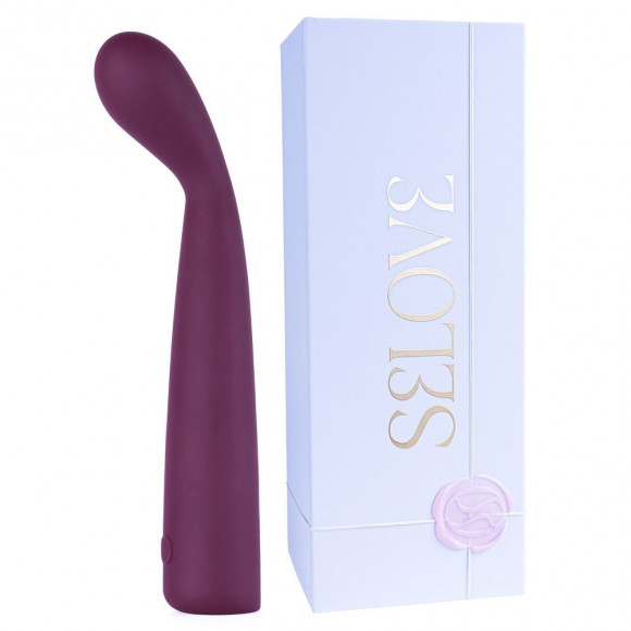 Фиолетовый изогнутый вибратор Selove TouchBend SE100 - 17,5 см. Фиолетовый изогнутый вибратор Selove TouchBend SE100 - 17,5 см.