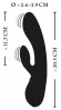 Черный вибратор-кролик с электростимуляцией E-Stim Rabbit Vibrator - 20,5 см. Черный вибратор-кролик с электростимуляцией E-Stim Rabbit Vibrator - 20,5 см.