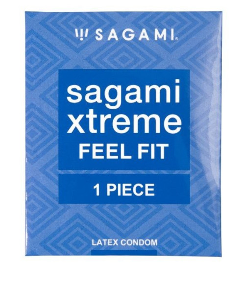 Презерватив Sagami Xtreme Feel Fit 3D - 1 шт. Презерватив Sagami Xtreme Feel Fit 3D - 1 шт.