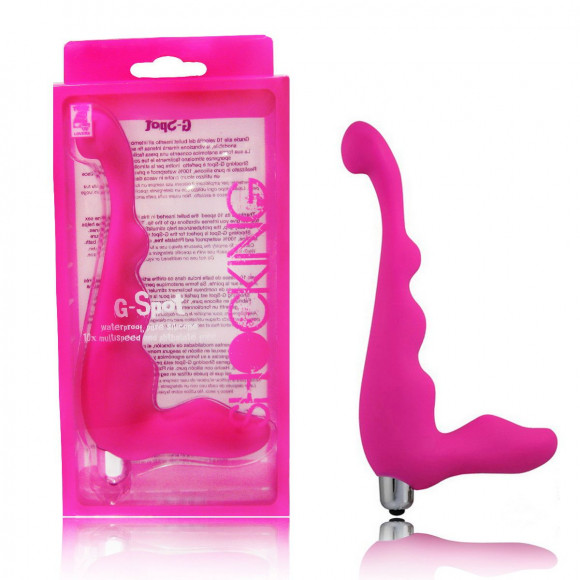 Вагинальный стимулятор с виброрежимом - 17,8 см. Вагинальный стимулятор с виброрежимом - 17,8 см.