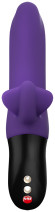 Фиолетовый пульсатор с клиторальным лепестком Bi Stronic Fusion - 21,5 см. Фиолетовый пульсатор с клиторальным лепестком Bi Stronic Fusion - 21,5 см.