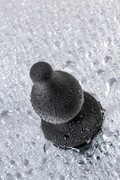 Черная анальная втулка Spade S - 8 см. Черная анальная втулка Spade S - 8 см.