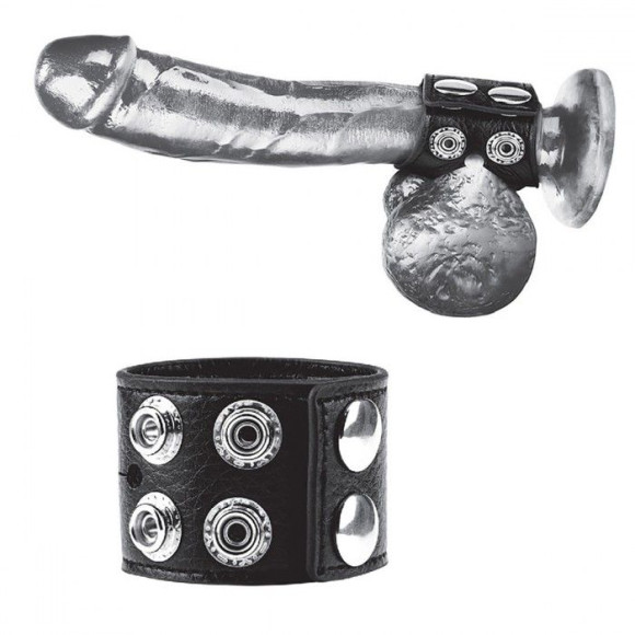 Ремень на член и мошонку 1.5 Cock Ring With Ball Strap Ремень на член и мошонку 1.5 Cock Ring With Ball Strap
