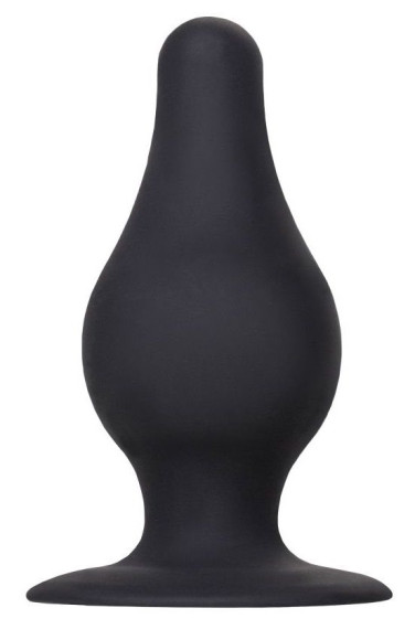 Черная анальная втулка Spade L - 11 см. Черная анальная втулка Spade L - 11 см.