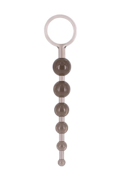 Дымчатая анальная цепочка DRAGONZ TALE ANAL - 20 см. Дымчатая анальная цепочка DRAGONZ TALE ANAL - 20 см.