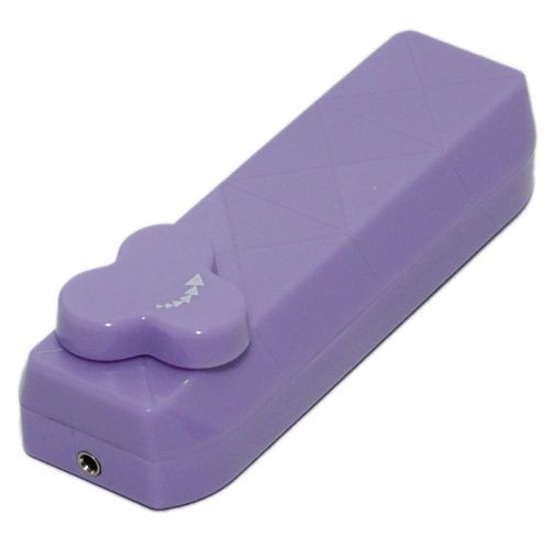 Фиолетовое виброяйцо с пультом управления на проводе