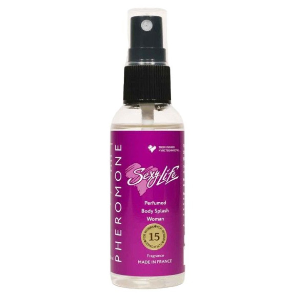 Женский парфюмированный спрей с феромонами Sexy Life №15 - 50 мл. Женский парфюмированный спрей с феромонами Sexy Life №15 - 50 мл.