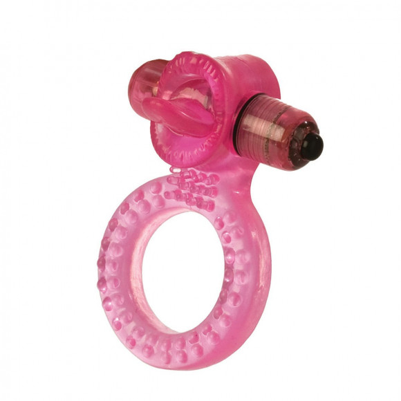 Кольцо с вибрацией Teaser Tongue Кольцо с вибрацией Teaser Tongue