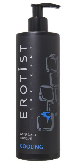 Лубрикант на водной основе Erotist Cooling с охлаждающим эффектом - 400 мл. Лубрикант на водной основе Erotist Cooling с охлаждающим эффектом - 400 мл.