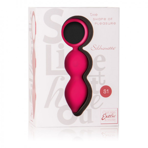 Красный анальный вибромассажер Silhouette S1 - 9 см. Красный анальный вибромассажер Silhouette S1 - 9 см.