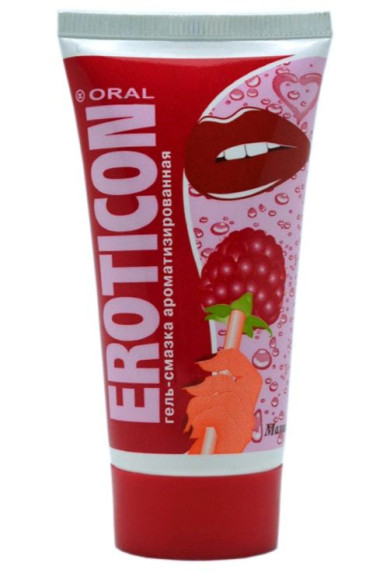 Оральная гель-смазка с ароматом малины - 55 мл. Оральная гель-смазка с ароматом малины - 55 мл.