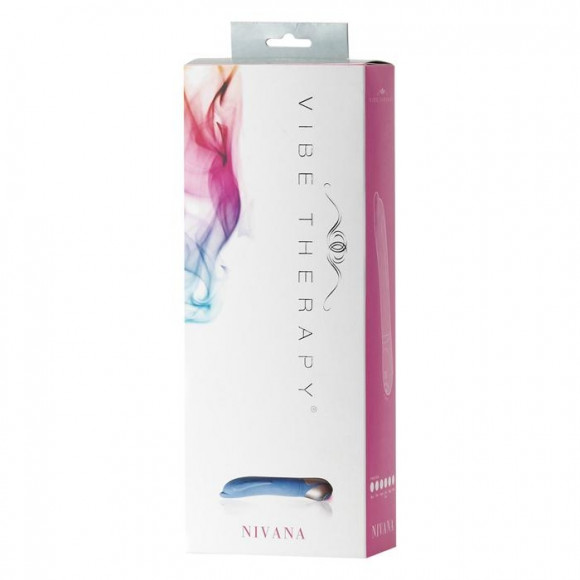 Фиолетовый вибратор Nivana из нежного силикона - 24 см. Фиолетовый вибратор Nivana из нежного силикона - 24 см.