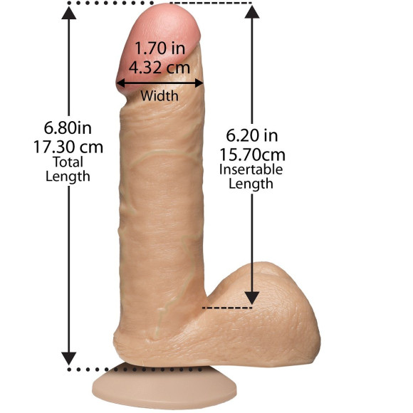 Фаллоимитатор на присоске The Realistic Cock 6” with Removable Vac-U-Lock Suction Cup - 17,3 см. Фаллоимитатор на присоске The Realistic Cock 6” with Removable Vac-U-Lock Suction Cup - 17,3 см.