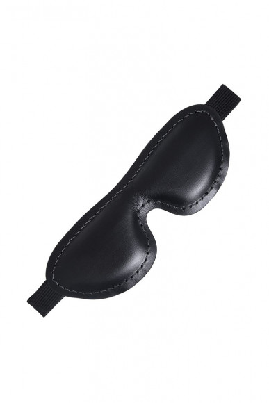 Черная мягкая закрытая маска на глаза Черная мягкая закрытая маска на глаза