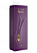 Фиолетовый сплит-вибромассажёр Flare Bunny - 16 см. Фиолетовый сплит-вибромассажёр Flare Bunny - 16 см.