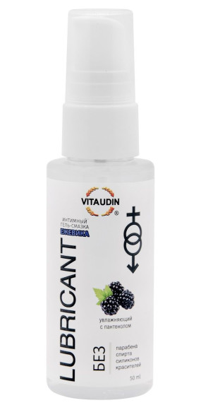 Интимный гель-смазка на водной основе VITA UDIN с ароматом ежевики - 50 мл. Интимный гель-смазка на водной основе VITA UDIN с ароматом ежевики - 50 мл.