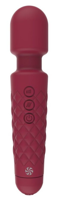 Красный вибромассажер Dashing Wand - 21 см. Красный вибромассажер Dashing Wand - 21 см.