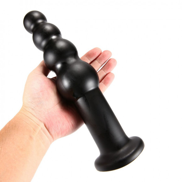 Черный анальный стимулятор X-men - 27 см. Черный анальный стимулятор X-men - 27 см.