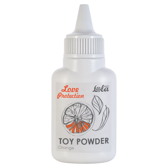 Пудра для игрушек с ароматом апельсина Orange - 15 гр. Пудра для игрушек с ароматом апельсина Orange - 15 гр.
