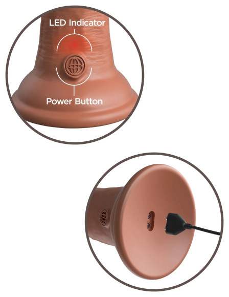 Карамельный вибратор-реалистик 8 Vibrating Silicone Dual Density Cock - 22 см. Карамельный вибратор-реалистик 8 Vibrating Silicone Dual Density Cock - 22 см.