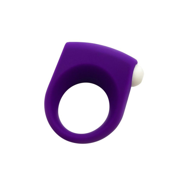 Фиолетовое эрекционное кольцо Puggle Vibrating Ring with Bullet Фиолетовое эрекционное кольцо Puggle Vibrating Ring with Bullet