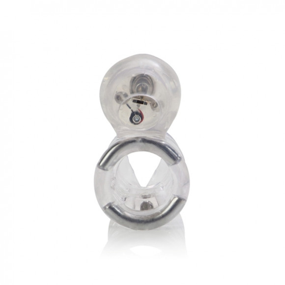 Вибронасадка с клиторальным стимулятором Vibrating Support Plus Instant Activation Вибронасадка с клиторальным стимулятором Vibrating Support Plus Instant Activation