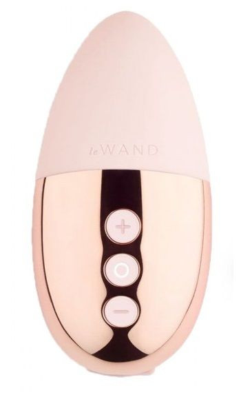 Пудровый утяжеленный премиум-вибратор Le Wand Point Пудровый утяжеленный премиум-вибратор Le Wand Point