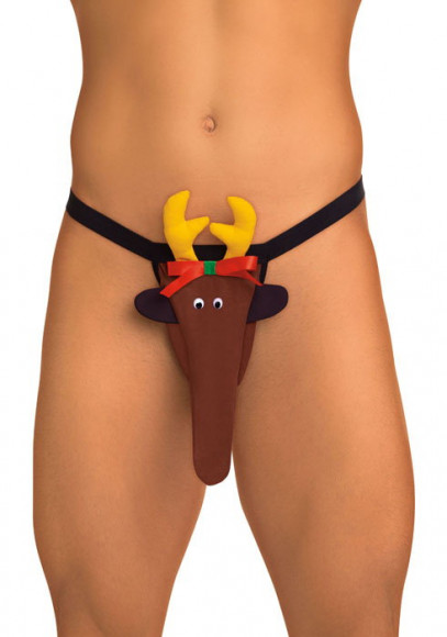 Мужские стринги с оленем Мужские стринги с оленем