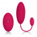 Красное беспроводное виброяйцо Silhouette S4 